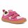 Froddo Barefoot Lowcut Sneaker Veloursleder/Textil D-Velcro Klett fuxia/pink