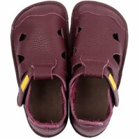Tikki NIDO Leather Barfu&szlig;sandale Fig
